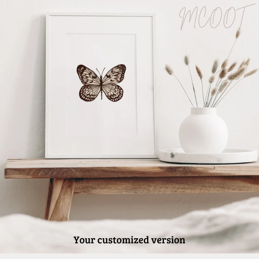 Boho Butterfly Print – MCOOT